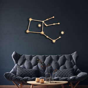 Pegasus The Winged Horse wall decor from wood, Hanging Sign, Constellation, Astrology, Astronomy, Stars, Sky, Celestial, Galaxy, Nebula Art
