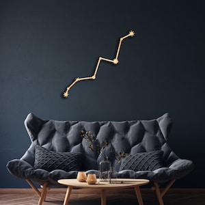Lynx The Lynx wall decor from wood, Hanging Sign, Constellation, Astrology, Astronomy, Stars, Sky, Celestial, Galaxy, Nebula Wood Wall Art