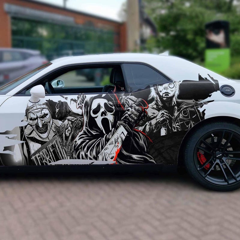 Car Decals Creepy - Etsy UK