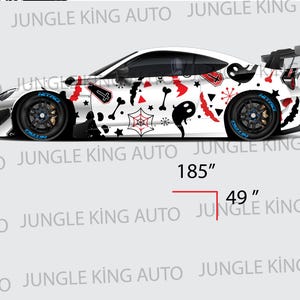 Spooky Halloween-Themed Dodge Charger Wrap for Sale – Stand Out on the Road!