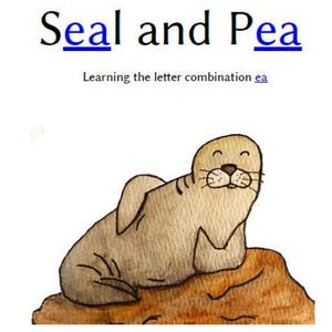 3 libros de fonética en formato PDF para imprimir para primeros lectores: serie de libros "Aprenda a leer combinaciones de letras y sonidos". en, ea, sh - grafemas, fonemas