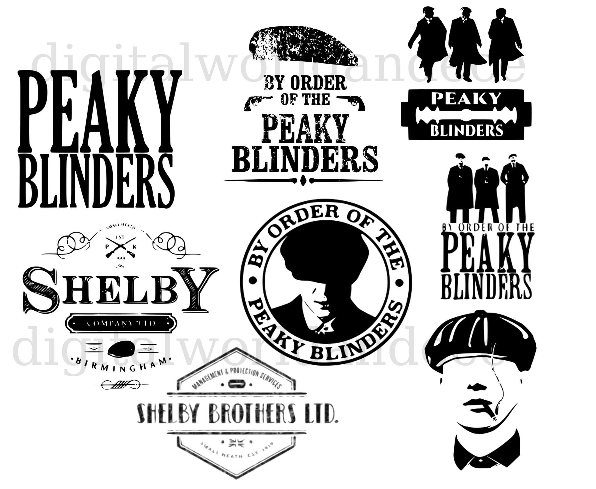 Peaky Blinders Svg Tommy Shelby Svg by Order of the Peaky Etsy Canada