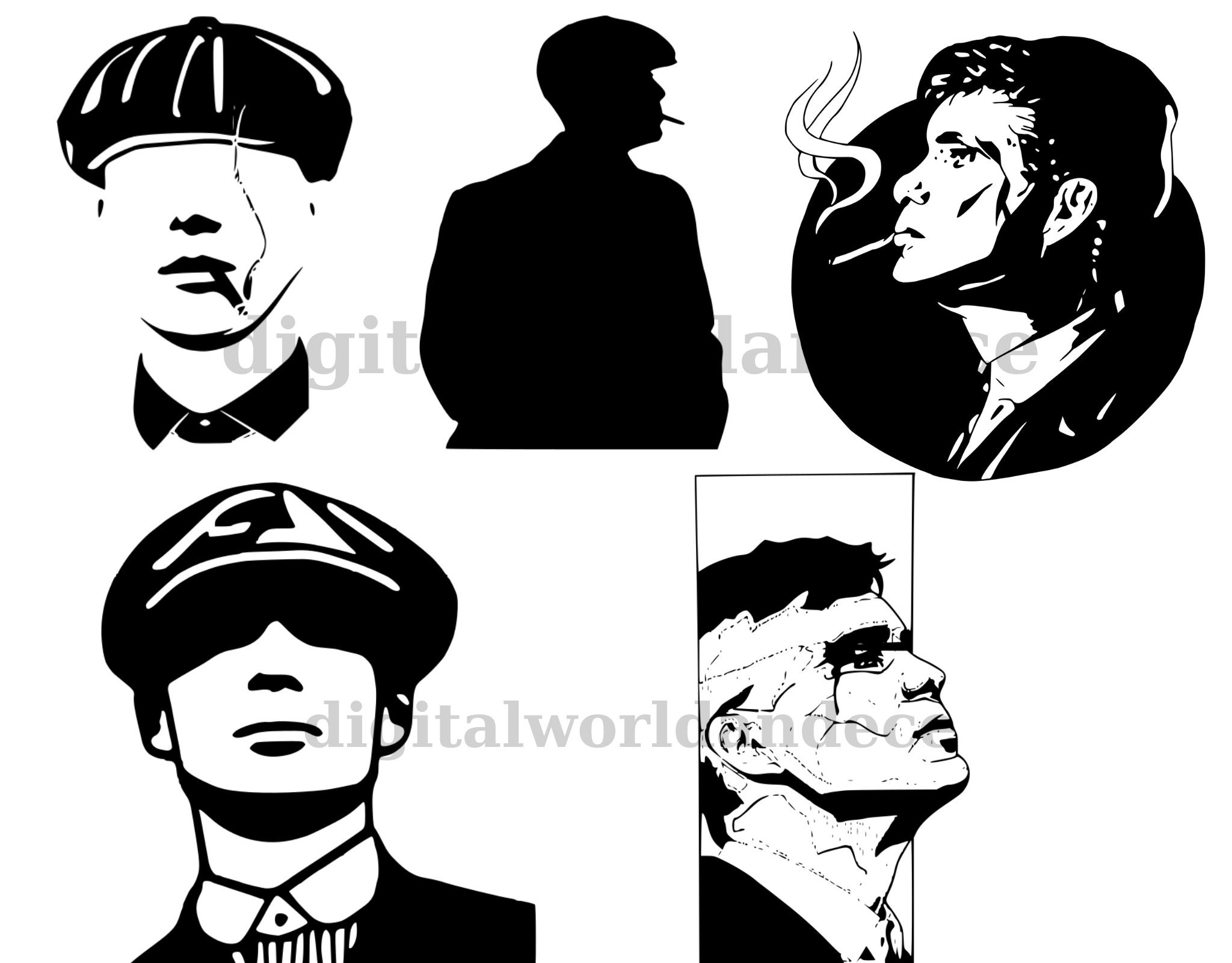 Peaky Blinders Embroidered Patch | Traditional Tattoo Art | Cillian Murphy  Merch