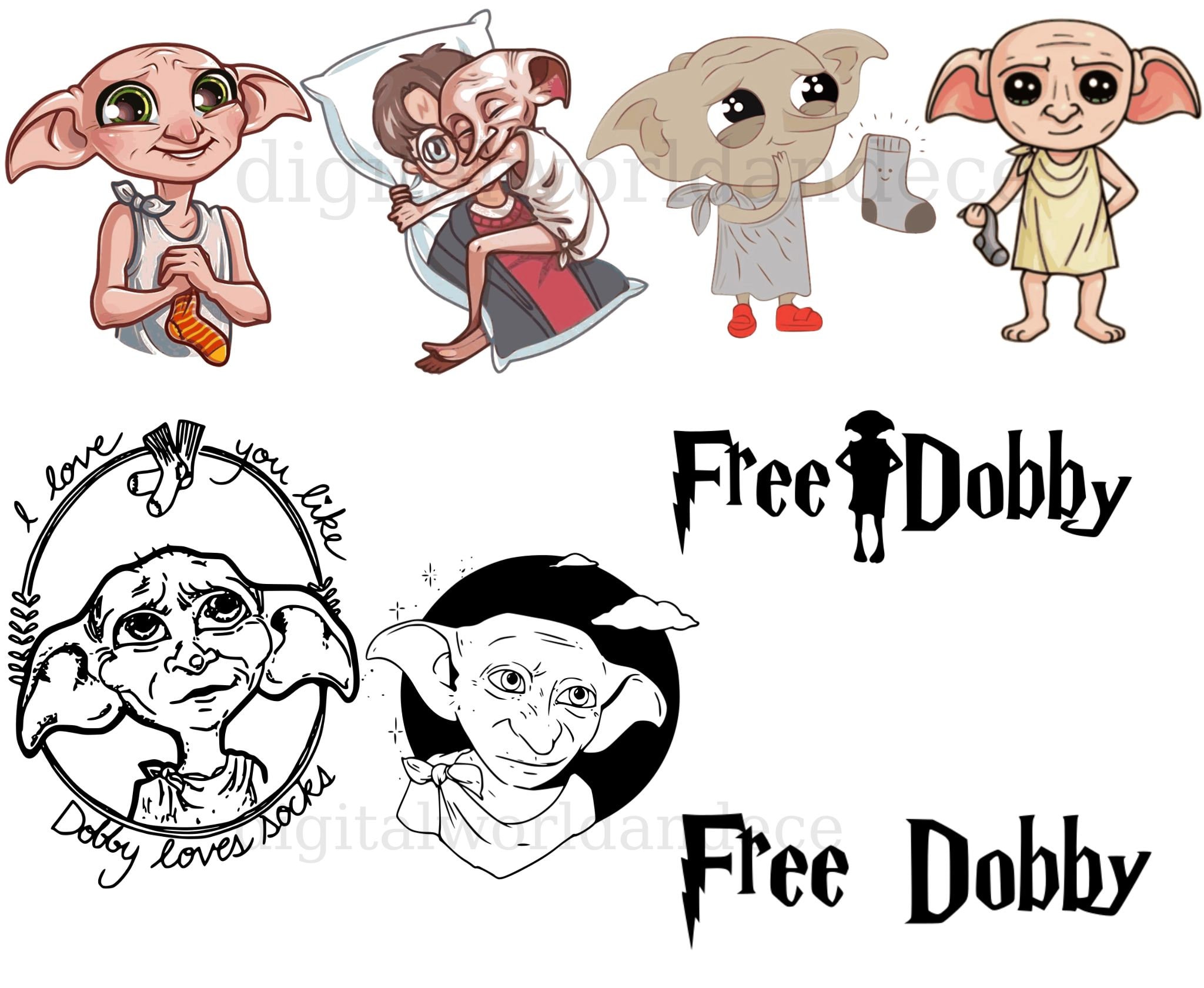 Dobby is Free - Etsy