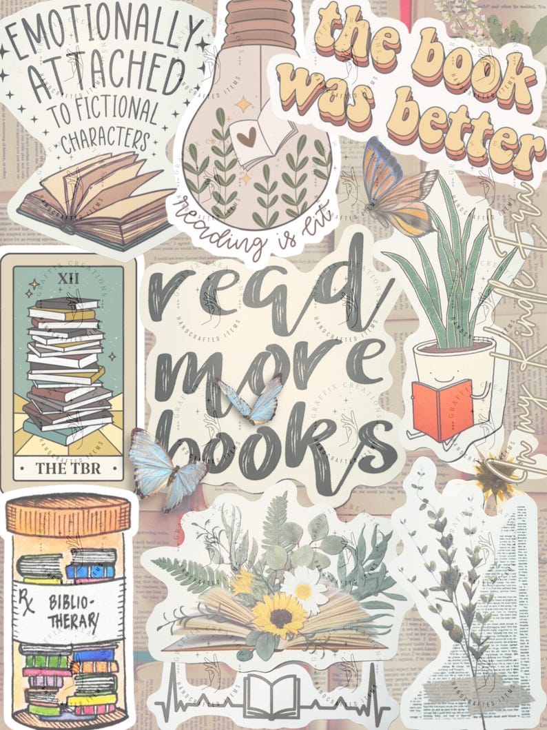 Printable Kindle Insert Read More Books digital File Etsy UK