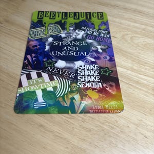 Kindle Inserts | Halloween | Spooky | Horror |Movie theme | Holographic Insert | PW| Oasis| Basic| Scribe| iPad Mini 6/7 | Kobo Libra Colour Strange And Unusual