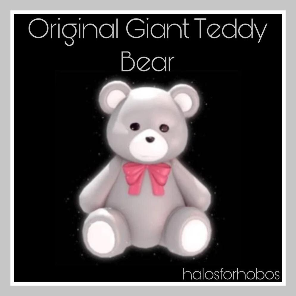 Original Giant Teddy Bear Royale High Etsy