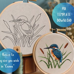 刺繍 壁飾り 絵画 アヤメ カワセミ カワセミの刺繍パネル - 羽と糸 -aile et fil- | minne 国内最大