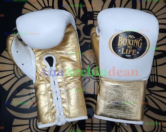 Custom Made No Boxing No Life Boxing Gloves, With or Without CA Logo