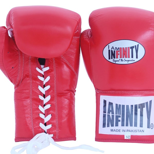 INFINITY BOXING GEARS, Premium Quality Leather Product, 100% Satisfaction Guaranteed. For professional Boxer