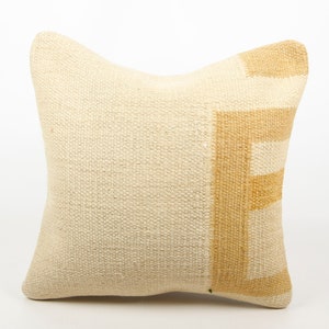 Turkish Kilim Pillow, 18x18 Vintage Kilim Pillow, Bohemian Kilim Pillow, Throw Pillow, Tribal Pillow, Boho Aztec Pillow, Cushion Cover