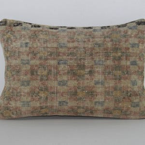turkish pillow anatolian kilim pillow handmade kilim pillow 16&quot;x24&quot; vintage kilim pillow oriental kilim pillow home decor pillow