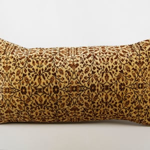 Lumbar Pillow Cover, Rug Lumbar Pillow Cover, Extra Long Lumbar Pillow Cover, Decorative Lumbar Pillow, Vintage Lumbar Pillow,Turkish Pillow