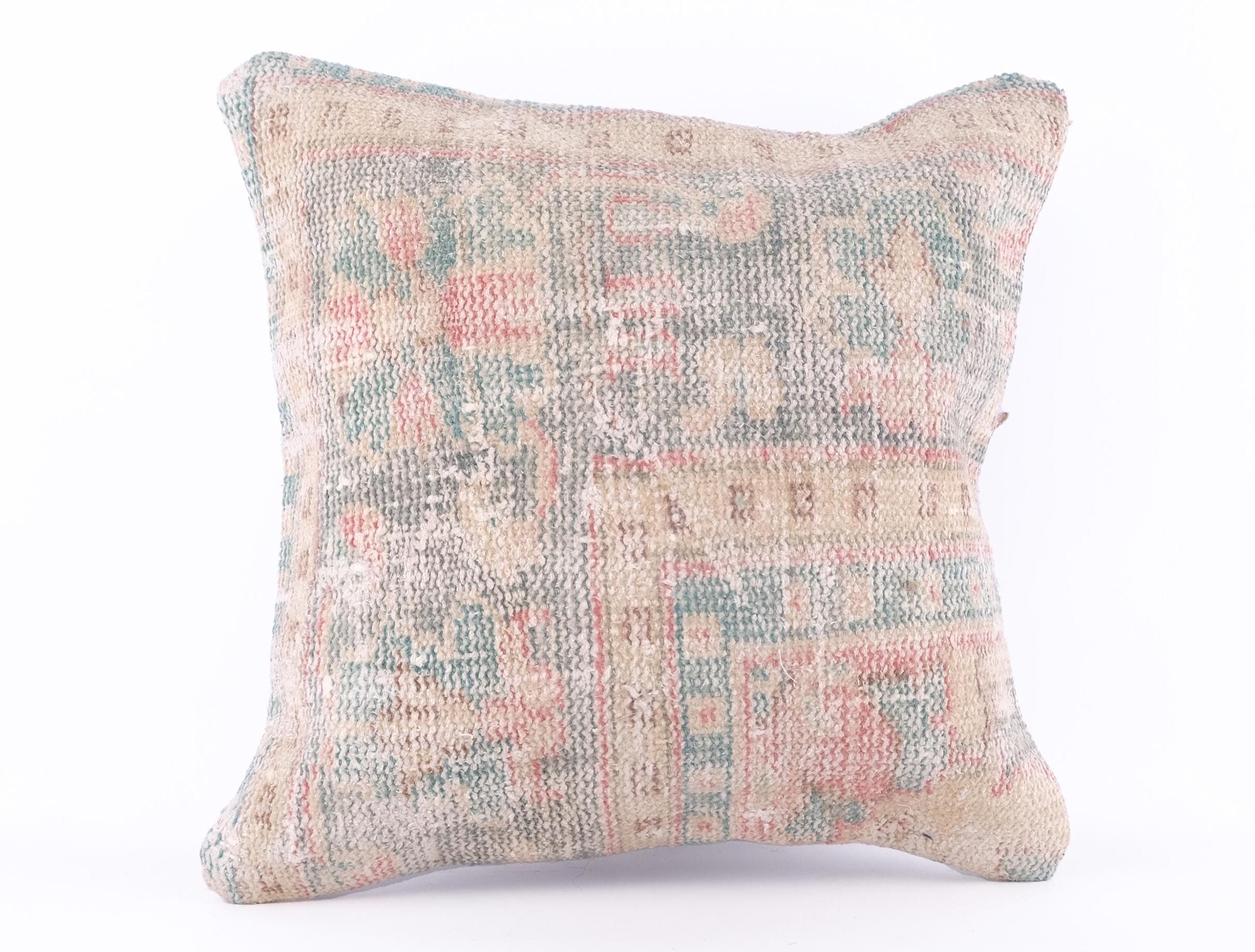 Cuscino Decorativo Kilim Boho - Federa 30x50 Cm In Ciniglia Acrilica Con Stile Turco