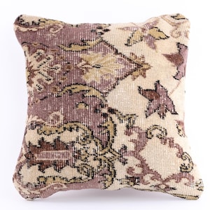 Handmade Turkish Red Kilim Pillow Cushion Cover 18x18 For Home Decor Handwoven Vintage Oriental Throw Pillow Cushion Case Sofa Pillow Cover