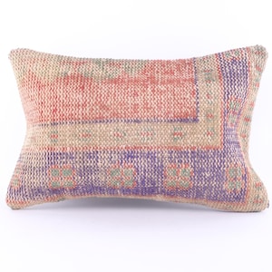 Any Size Red Turkish Kilim Throw Pillow Cover, Red Bohemian Kilim Pillow, Woven Turkish Boho Lumbar Pillow, Turkish Kilim Pillow Cover