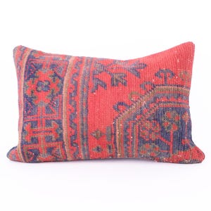 turkish pillow anatolian kilim pillow handmade kilim pillow 16&quot;x24&quot; vintage kilim pillow oriental kilim pillow home decor pillow