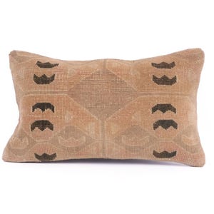 12x20 Kilim Pillow, Turkish Kilim Pillow, Decorative Kilim Pillow, 30x50 cm Cushion Cover,Vintage Kilim Pillow,Kilim Pillow Case,Rug Pillow