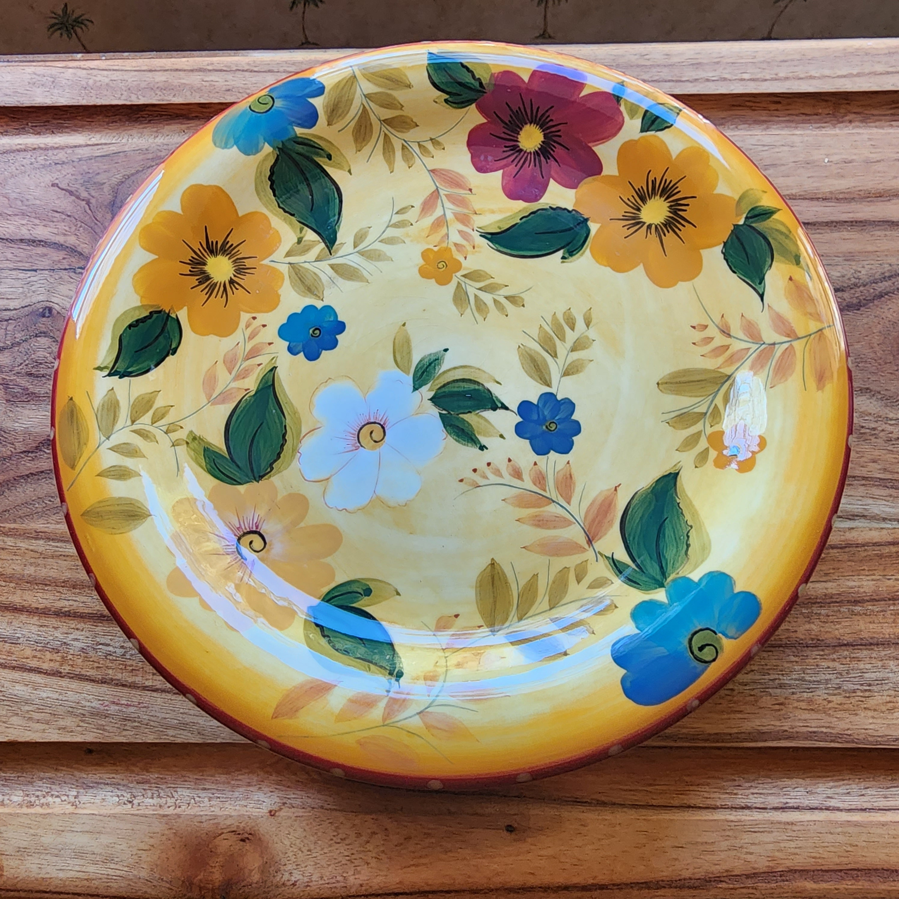 Oneida Sunset Bouquet Set of 4 Dinner Plates Etsy