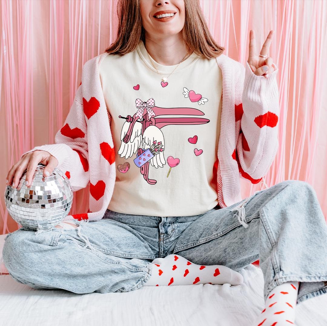 Comfort Colors® Speculum Obgyn Nurse Valentine Shirt, Valentine's Day ...