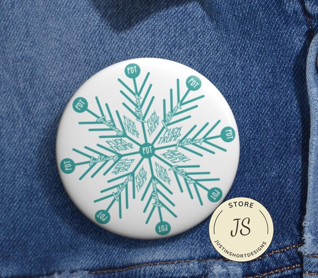 Subtle Anti Trump Pin Buttons in 3 Sizes, Subtle Fck Trump Pin, Anti ...