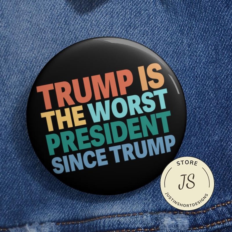 Anti Trump Pin - Etsy