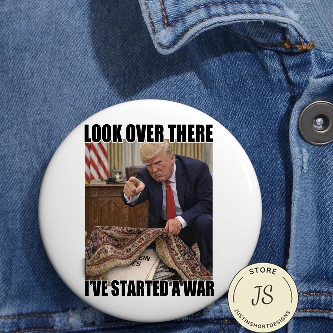Anti Trump Epstein Files I've Started Pin Buttons in 3 Sizes, Political ...