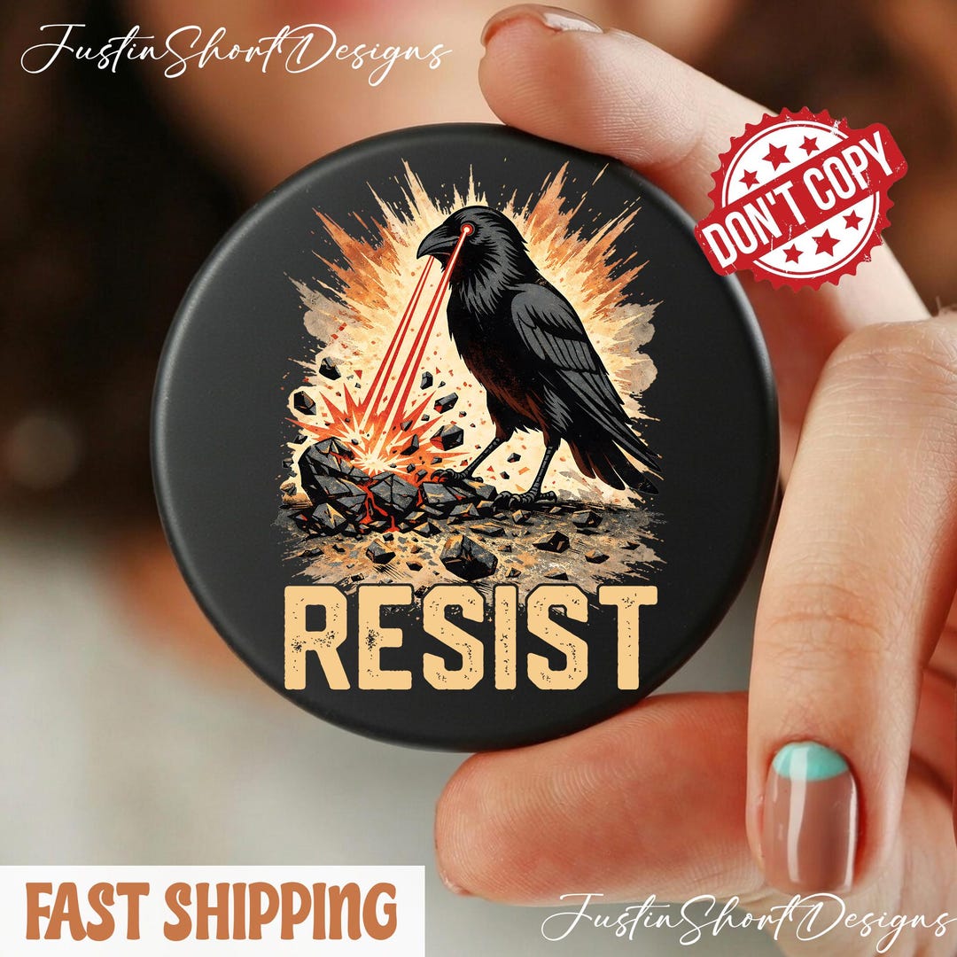 ICE Anti Trump Maga Minneapolis Pin Buttons in 3 Sizes, Abolish ICE Pin ...