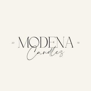 Premade Modern Minimalist Signature Logo, Aesthetic Photography Logo, Jewelry Coach Blogger Logo, Boho Branding Kit, Custom Logo Design