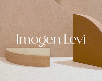 Minimalist Logo Design, Modern and Elegant Predesigned Logo. Simple Premium Branding, Luxury Feminine Event Planner Photographer Blogger