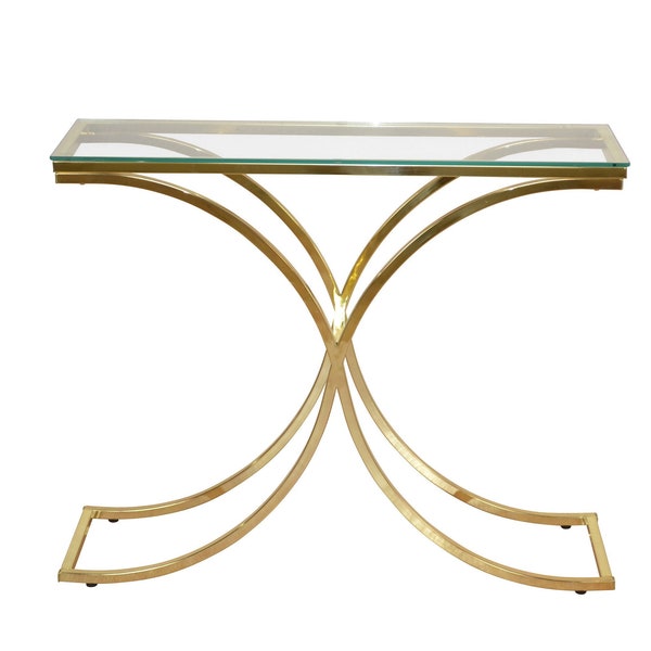 Metal console table -2985