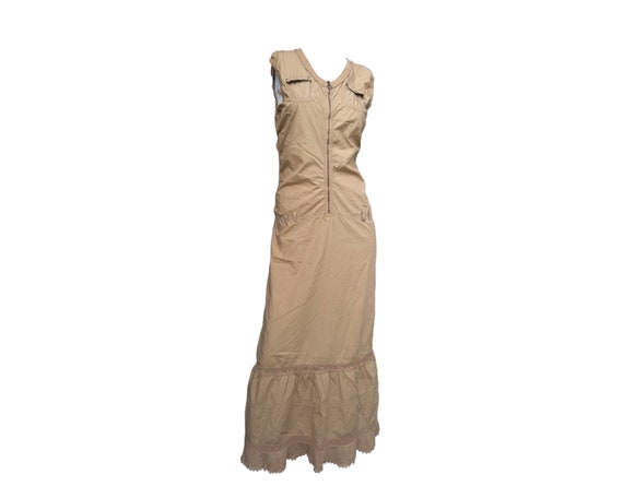 knee length dresses for ladies Cruisin Pocket Cargo Dress