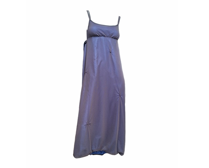 Y2K COP COPINE Purple Hooded Dress (S/M)