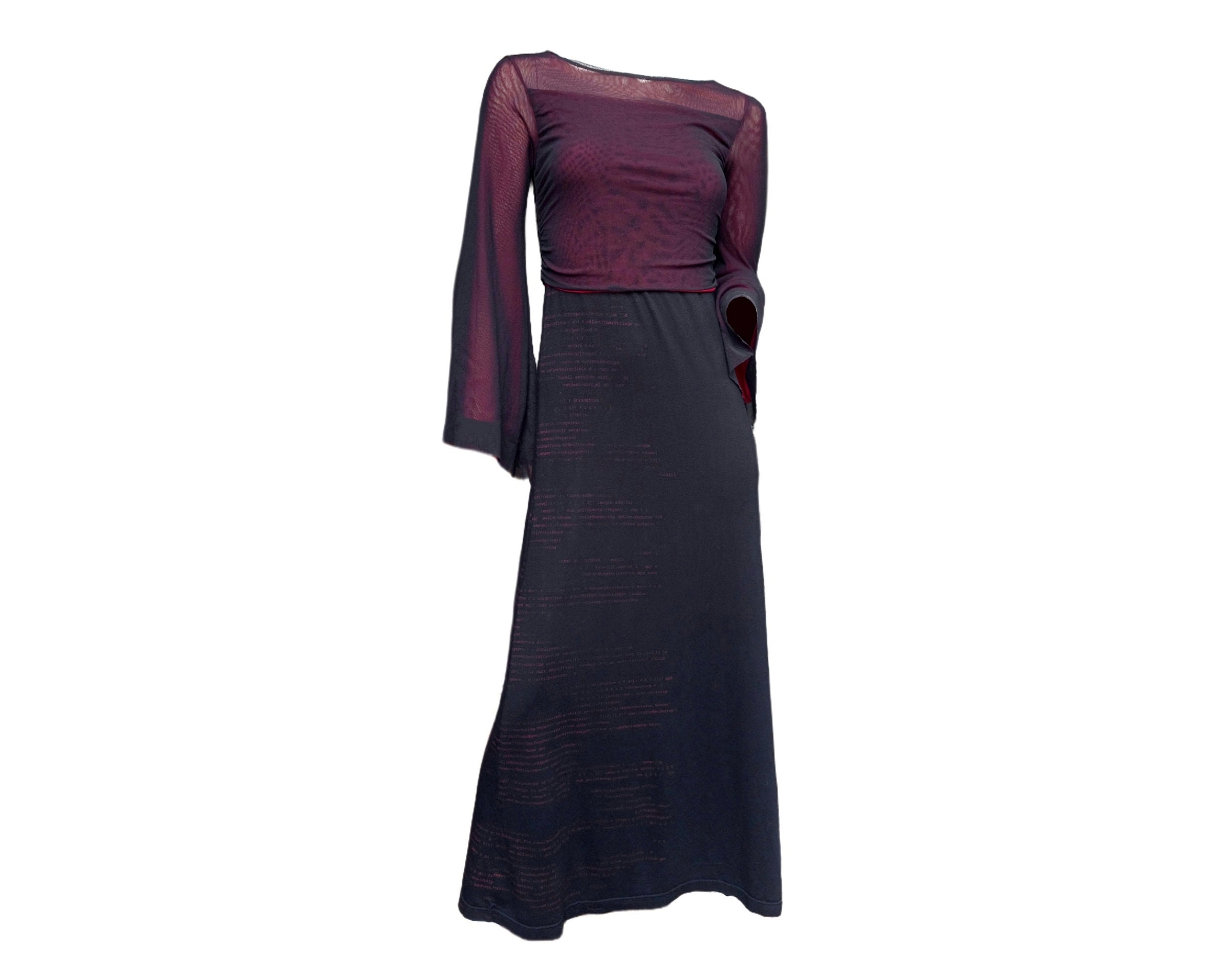 Cop Copine Maxi Mesh Dress in Size 2/M