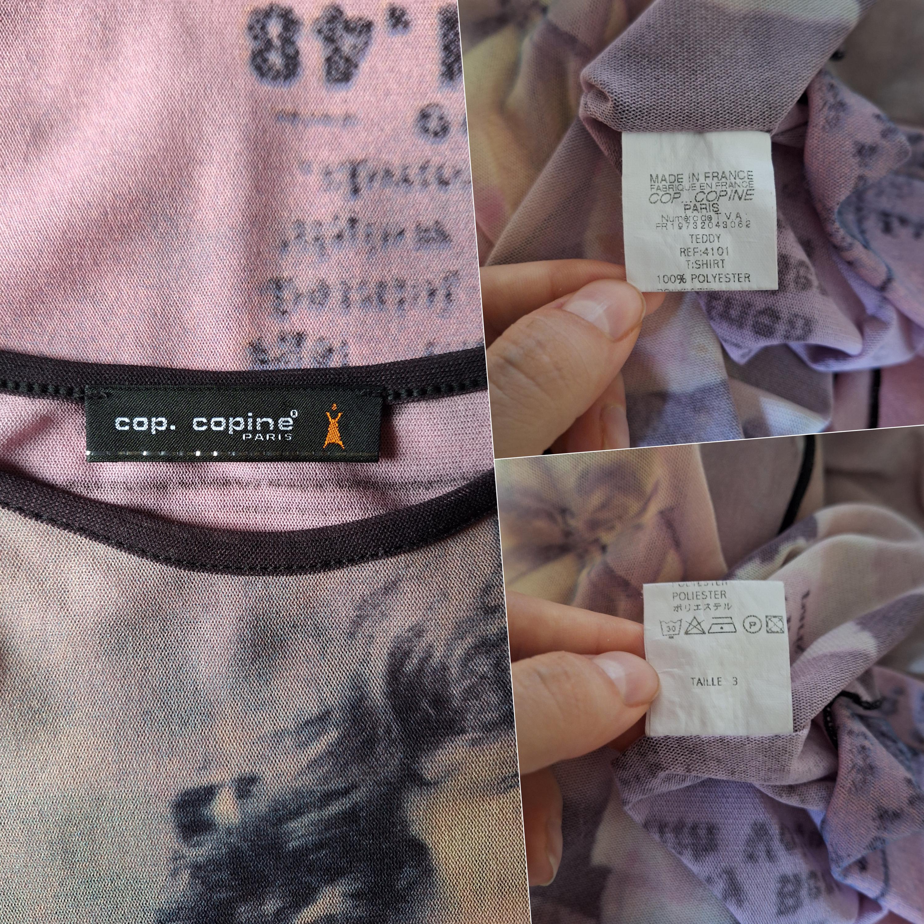Cop Copine 'teddy' Y2K Mesh Top in Size 3/M-L - Etsy