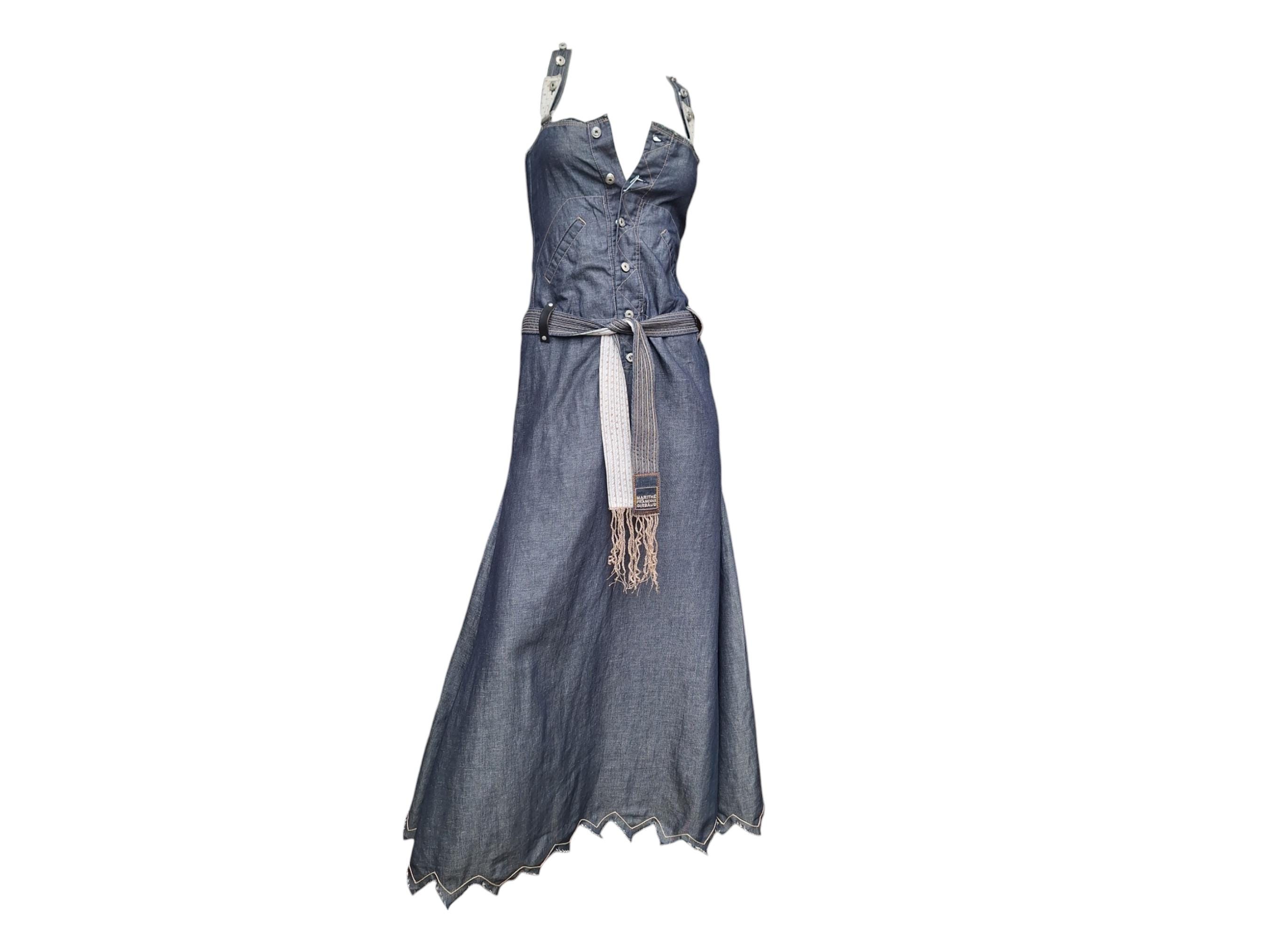 Ensemble Rare Robe Salopette + Jupan Marithé & François Girbaud – Noir, Taille 40, Occasion Excellent état