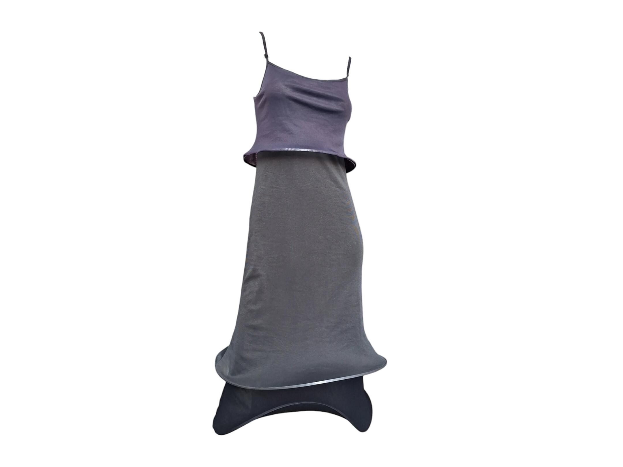 Robe Cop Copine Modèle PANIC - Couleur Prune Rouge, Longueur Genou - Neuf Avec Étiquettes