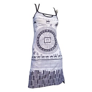 Save the Queen Graphic Slip Dress in Size M