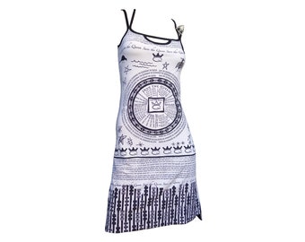 Save the Queen Graphic Slip Dress in Size M
