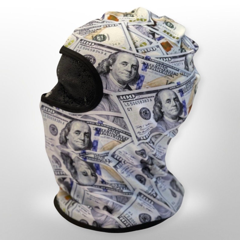 Custom Money Ski Mask Pooh Shiesty Mask Balaclava Etsy