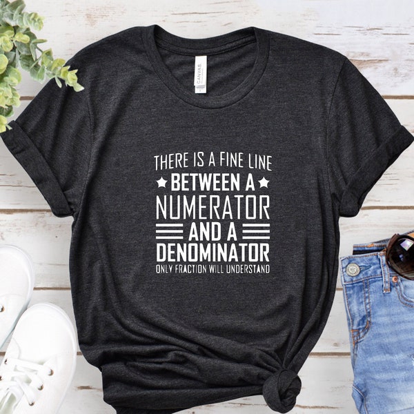 Funny Math Teacher Shirt, Science T-Shirt, Math Lover Tees, Cute Math Tops, Gift For Teacher, Problems Tshirt,Mathematician Outfit,Math Joke