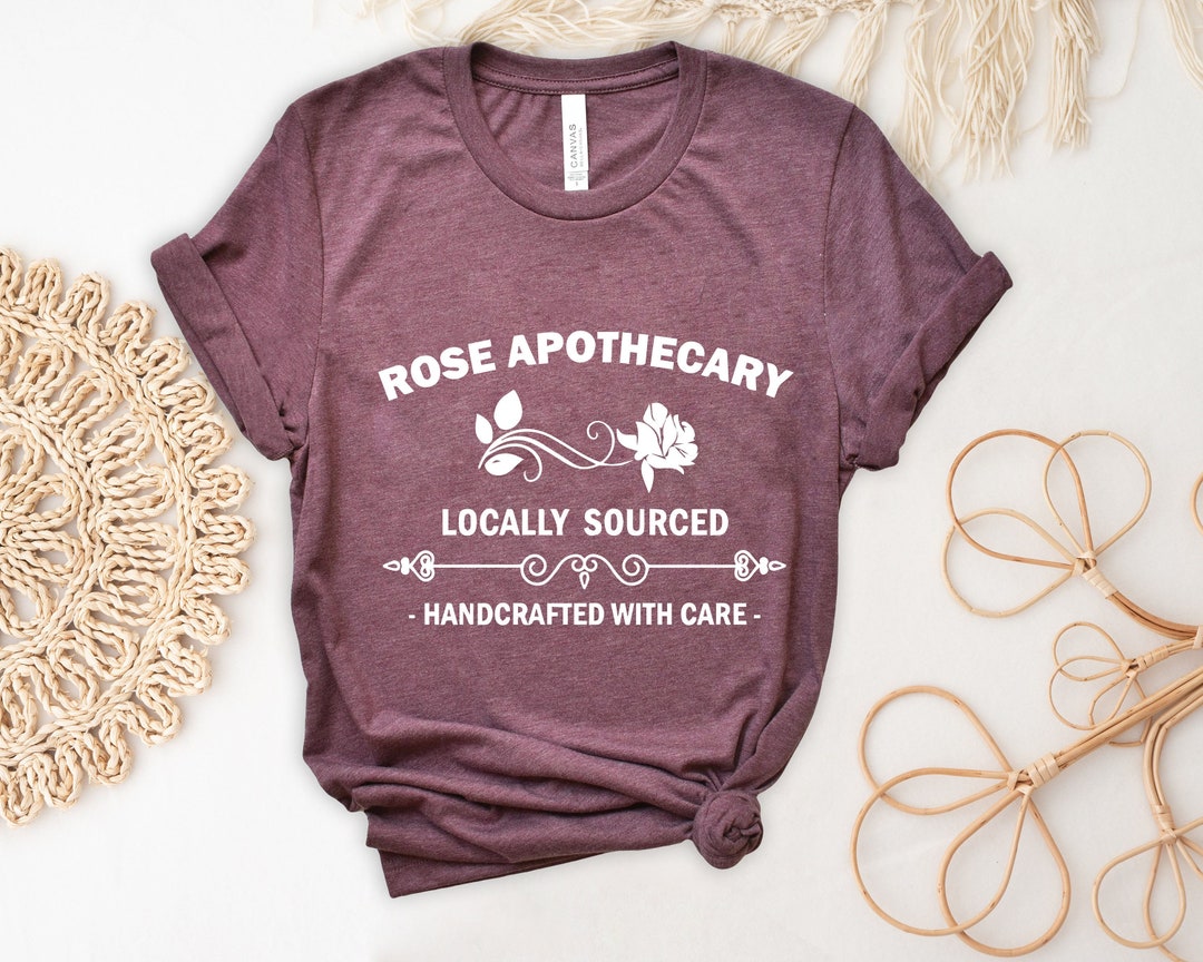 Rose Apothecary T-shirt, Moira Rose Shirt, David Rose Tees, Rosebud