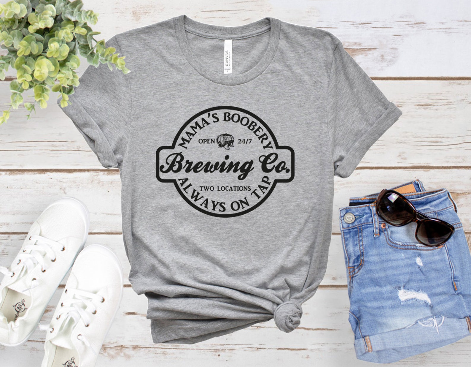 Funny Breastfeeding Mom Tshirt Mama's Boobery Shirt Etsy