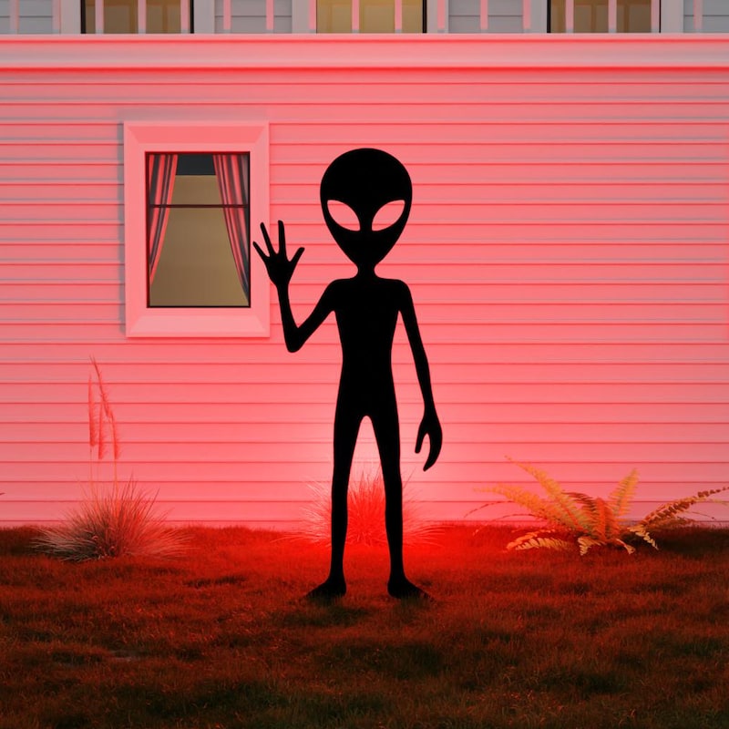 Alien Cutout - Etsy