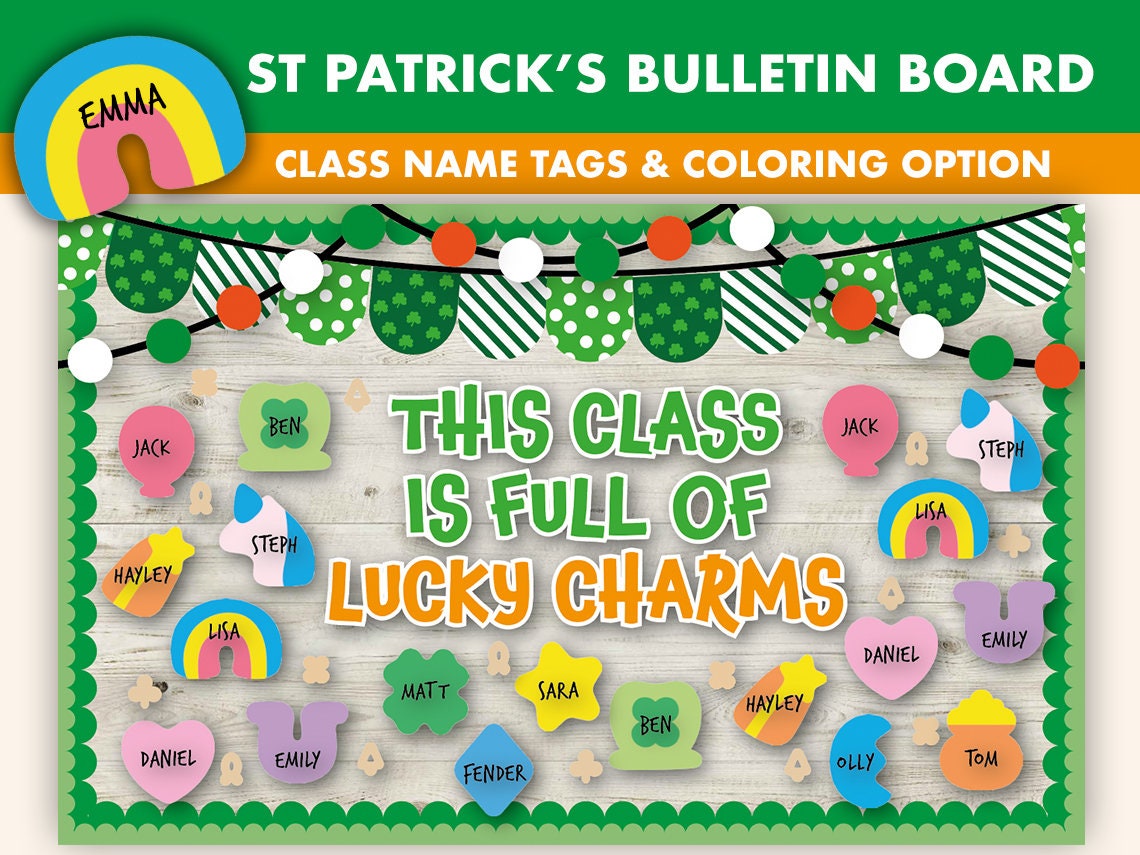st patricks day lucky charm gender reveal