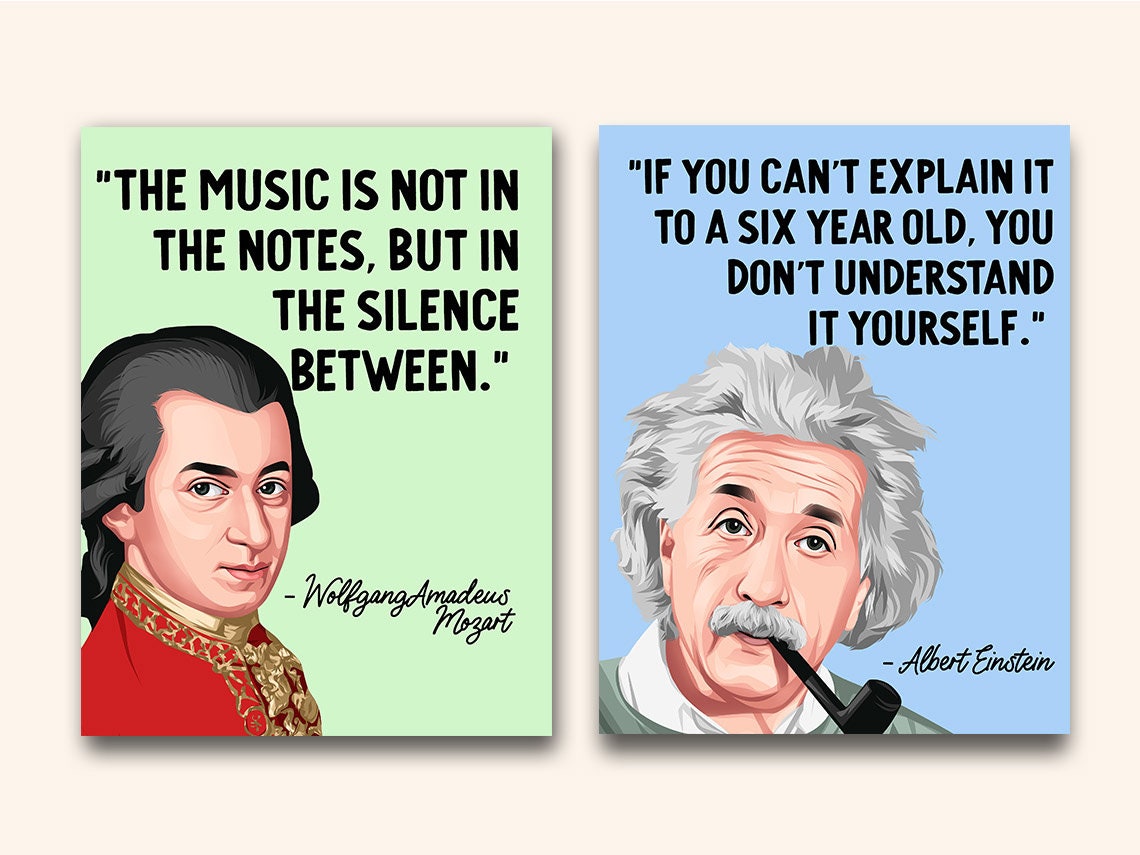 Famous Dyslexic People Printable Posters 10 Inspiration - Etsy UK