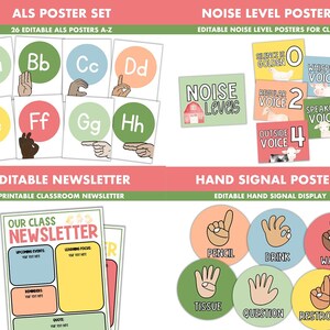 Farm Classroom Decor Bundle || Editable Classroom Printable Display ...