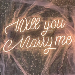 Neon Signs | Custom Neon Sign | Neon Wedding Sign | Will you marry me neon sign | Led Neon Sign | neon sign anime | Neon Sign art | Wall art