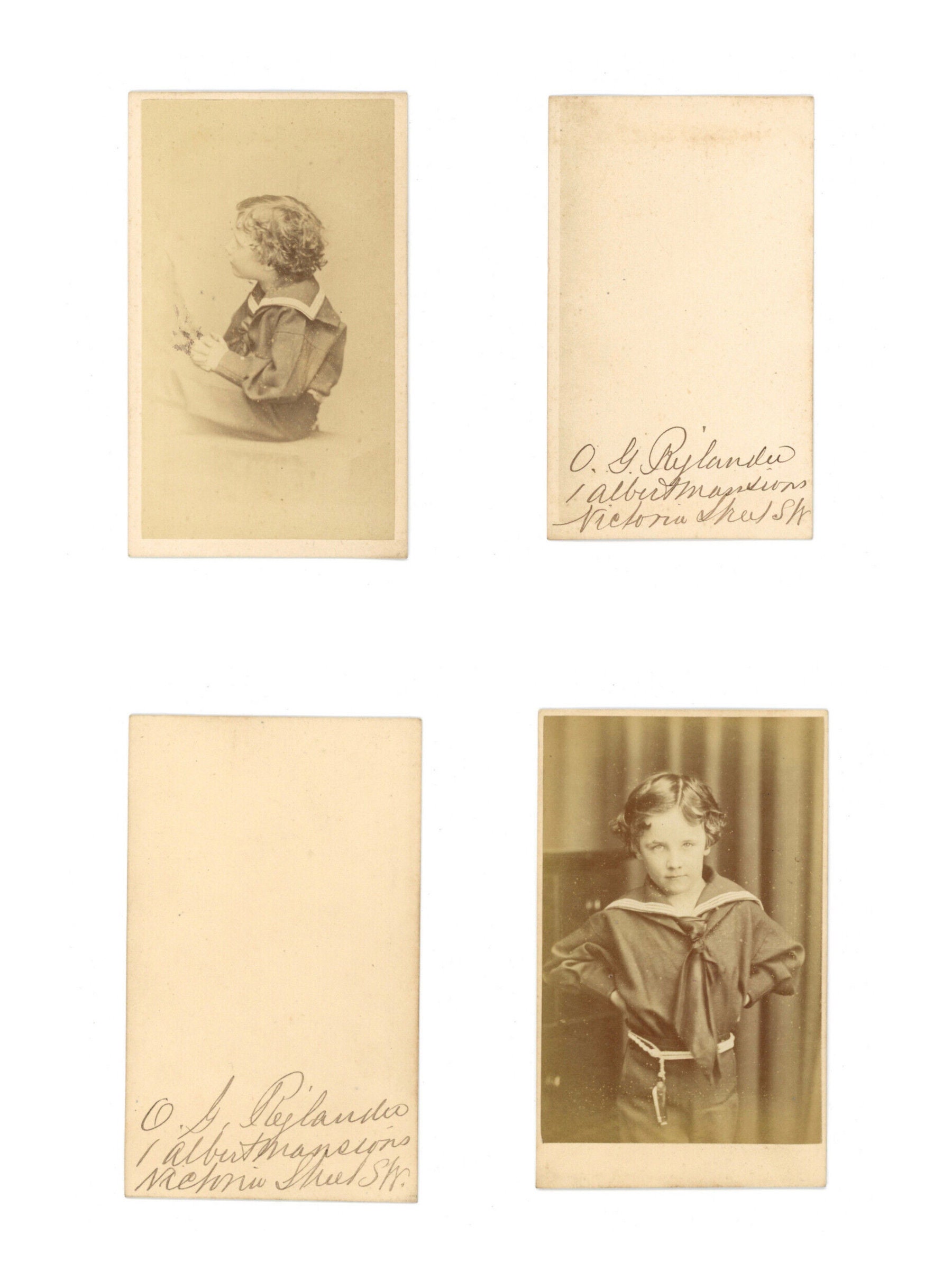 Baring Banking Family 12 Original CDV Photos Antique C1870 Edward