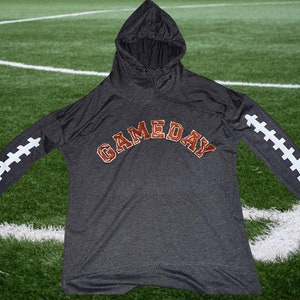 Game Day Hoodie, Fußball, Patches